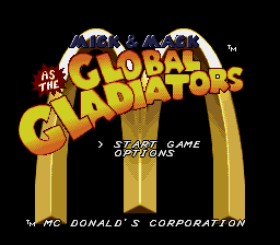 Mick & Mack as the Global Gladiators (USA) (Beta)